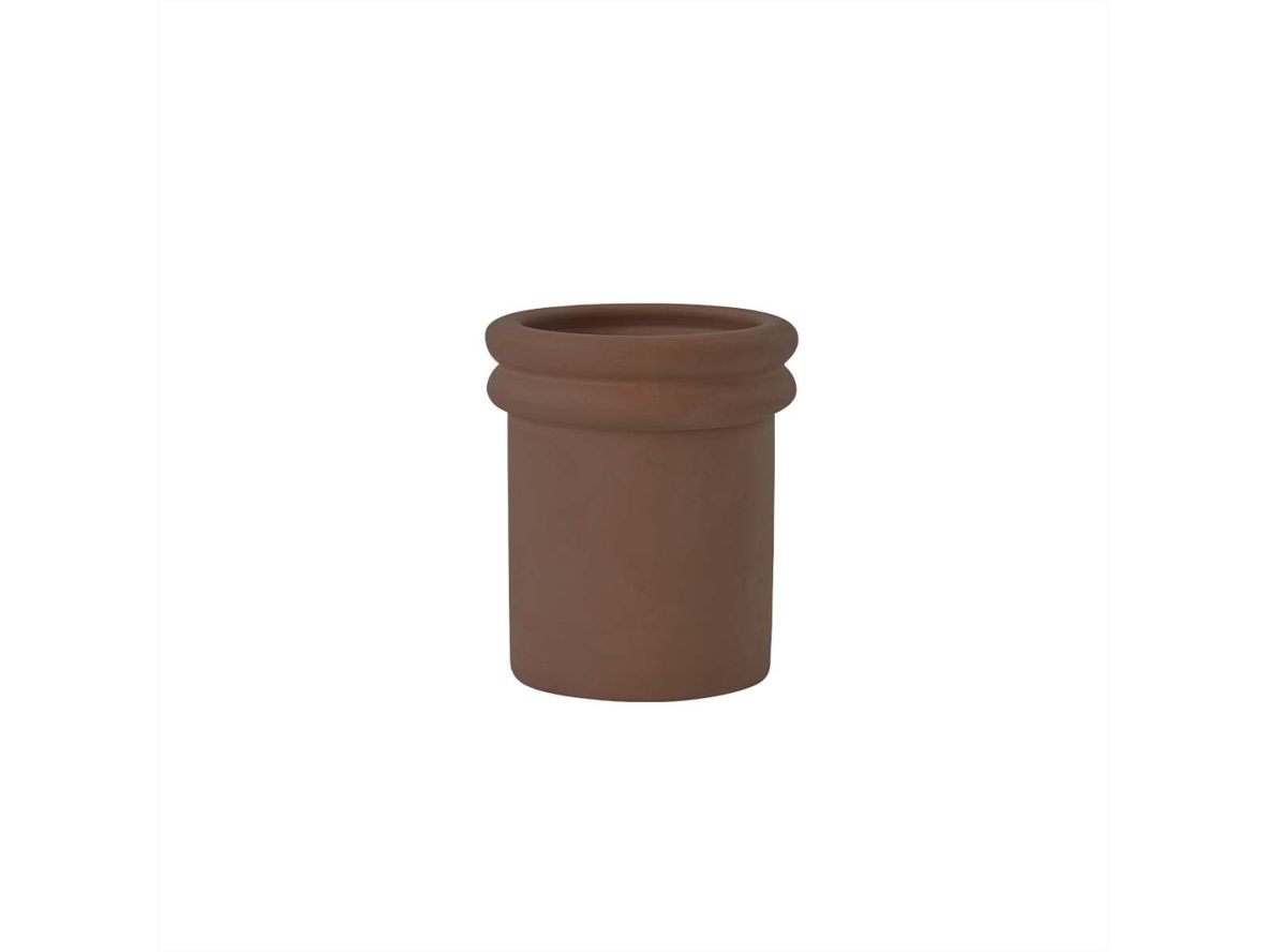 OYOY LIVING - Ring Planter - Plantekasse - Choko - Small - Ø25 x H29 cm OYOY LIVING - Ring Planter - Plantekasse - Choko - Small - Ø25 x H29 cm