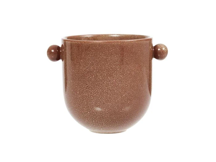 OYOY LIVING, Saga krukke, keramik, Camel,Ø15,5 x H12,5 cm OYOY LIVING, Saga krukke, keramik, Camel,Ø15,5 x H12,5 cm