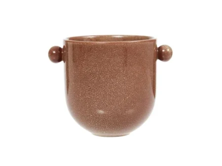 OYOY LIVING, Saga krukke, keramik, Camel,Ø15,5 x H12,5 cm