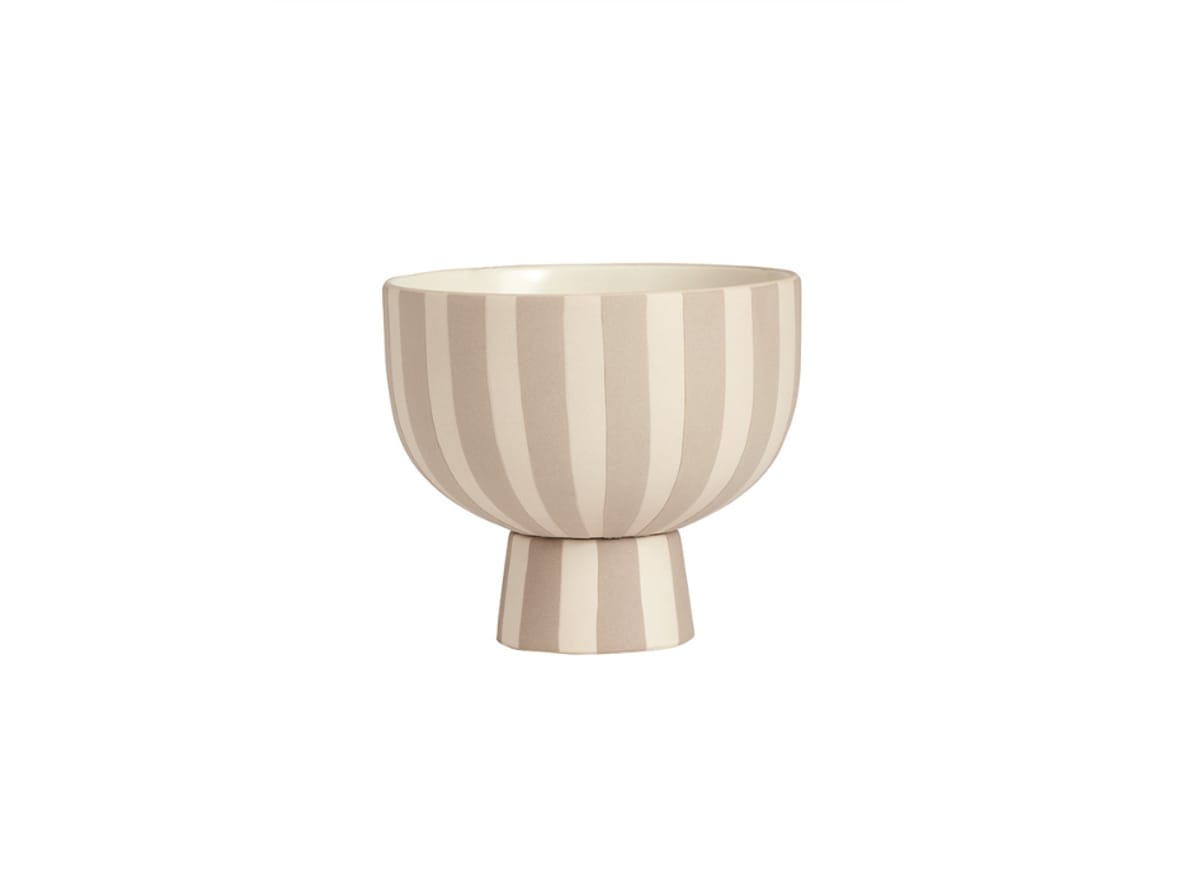 OYOY LIVING - Toppu Bowl - Skål - 306 Clay / Small - Ø15 x H13 cm OYOY LIVING - Toppu Bowl - Skål - 306 Clay / Small - Ø15 x H13 cm