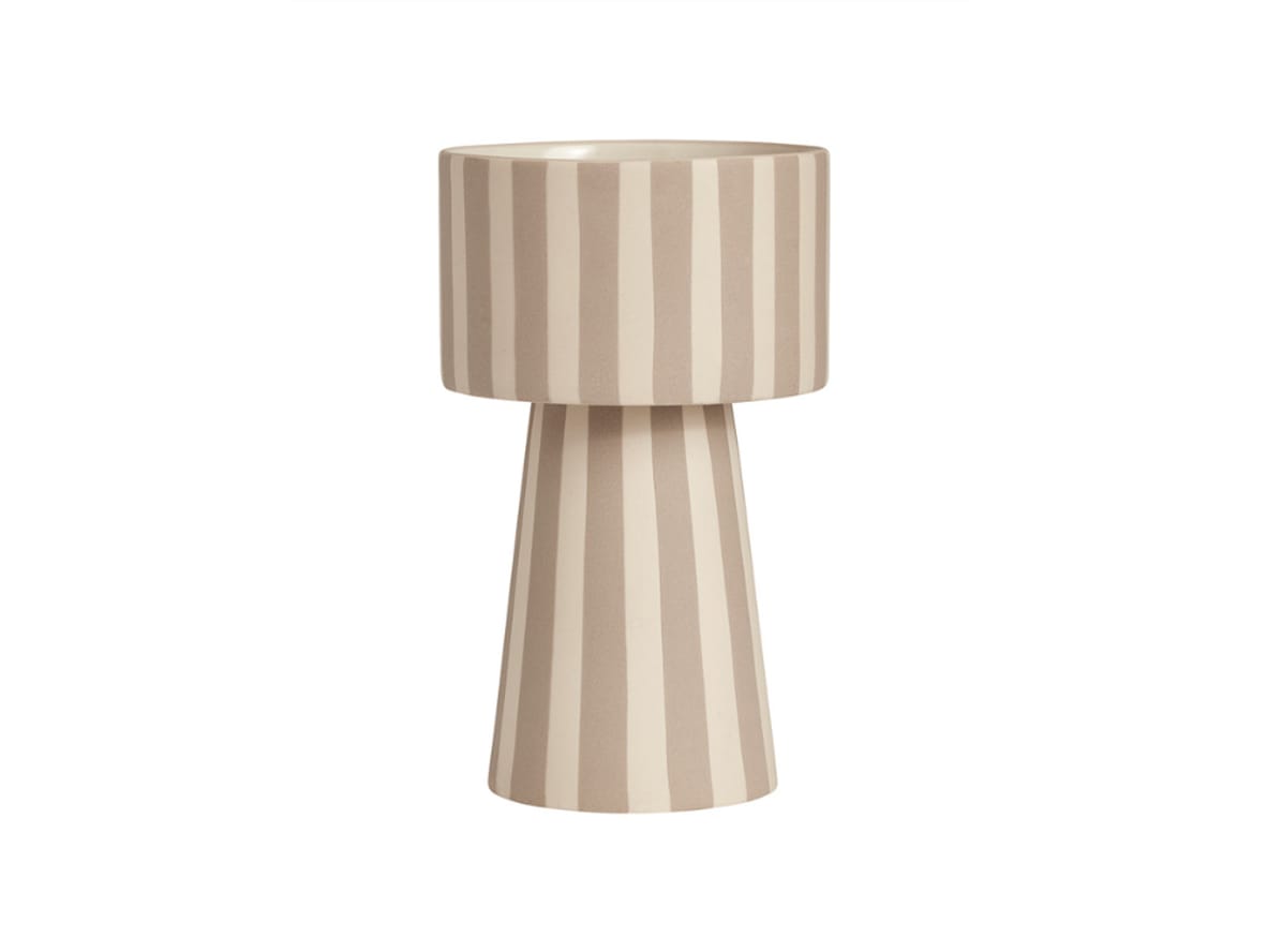 OYOY LIVING - Toppu Pot - Potte - 306 Clay - Large - Ø15 x H24 cm OYOY LIVING - Toppu Pot - Potte - 306 Clay - Large - Ø15 x H24 cm