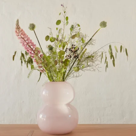 OYOY Lasi vase 30 cm Rosa