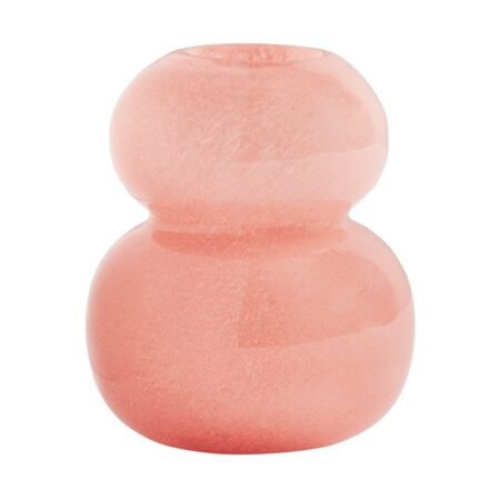 OYOY Lasi vase extra small 12,5 cm Coral (rosa)