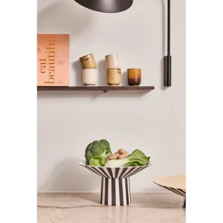 OYOY Living Design - Toppu Centerpiece høj hvid/sort