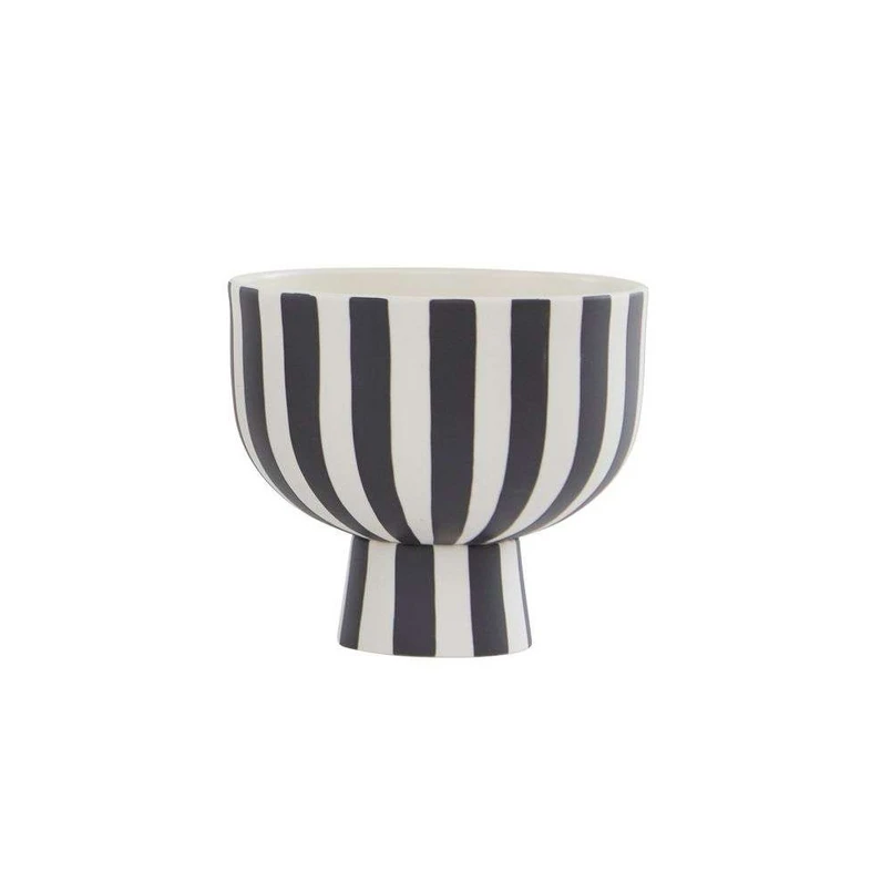 OYOY Living Design - Toppu Skål White/Black OYOY Living Design - Toppu Skål White/Black
