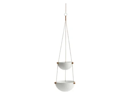 OYOY, Pif Paf Puf, Hængeskåle, hvid, Ø:20/Ø:25 x H85 cm