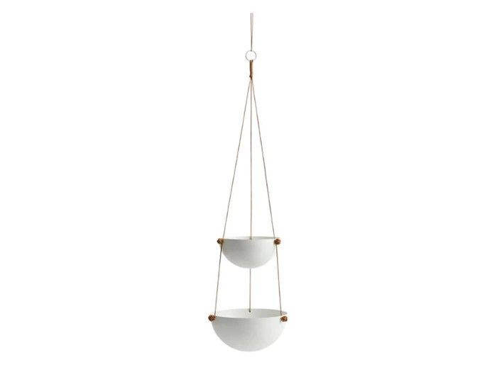 OYOY, Pif Paf Puf, Hængeskåle, hvid, Ø:20/Ø:25 x H85 cm OYOY, Pif Paf Puf, Hængeskåle, hvid, Ø:20/Ø:25 x H85 cm