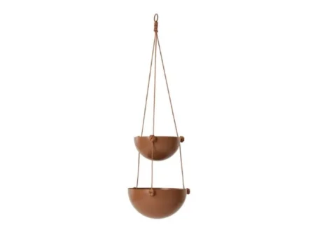 OYOY, Pif Paf Puf, Hængeskåle, nougat, Ø:20/Ø:25 x H85 cm