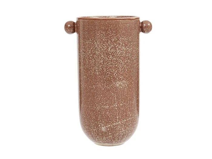 OYOY, Saga Vase, keramik, camel,Ø13,5 x H20,5 cm OYOY, Saga Vase, keramik, camel,Ø13,5 x H20,5 cm