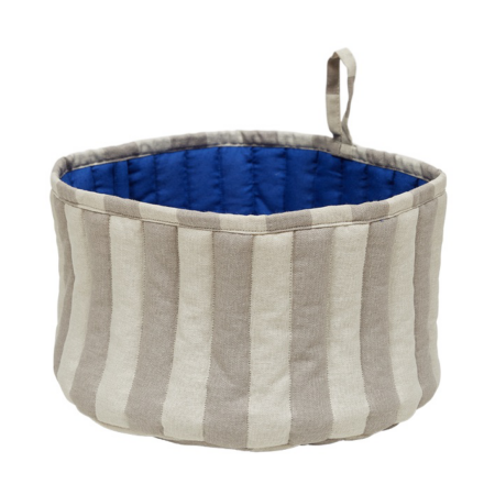 OYOY Toppu brødkurv Ø24 cm Clay-Optic blå