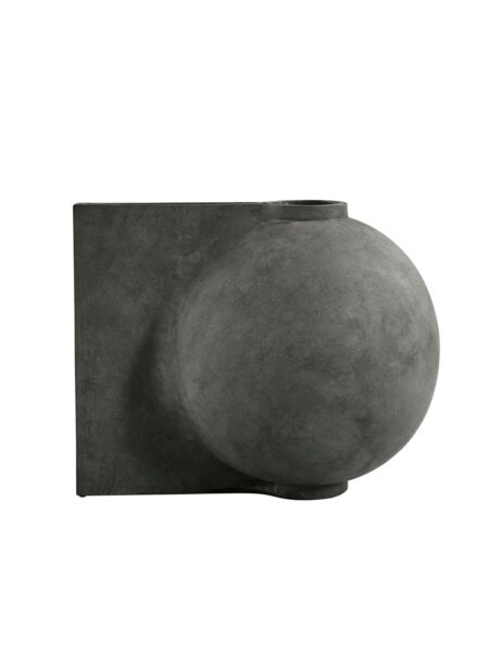 Offset Vase, mini fra 101 Copenhagen (Dark Grey)