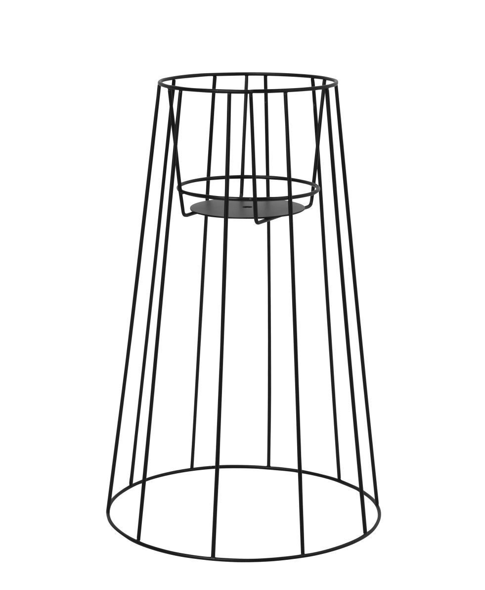 Ok Design Cibile Plant Stand L H:54 cm - Black OUTLET Ok Design Cibile Plant Stand L H:54 cm - Black OUTLET