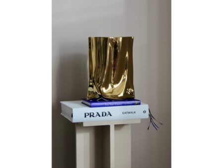 Okholm Studio - Nami - Vase - Gold - H26 x Ø20 cm