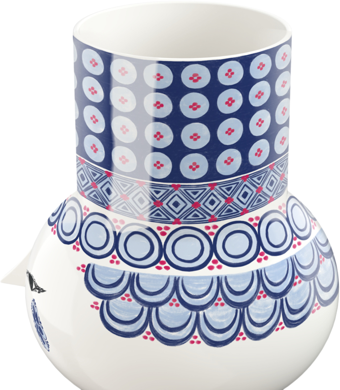 Olga Vase H20 cm blå Olga Vase H20 cm blå