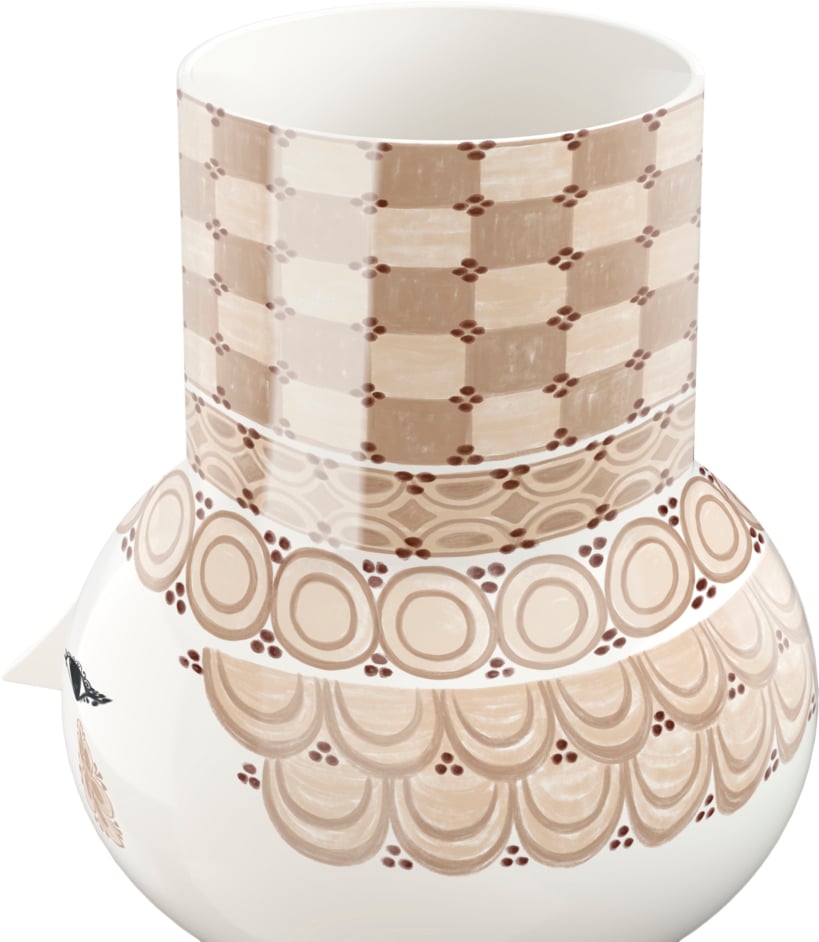 Olga Vase H35 cm Sand Olga Vase H35 cm Sand