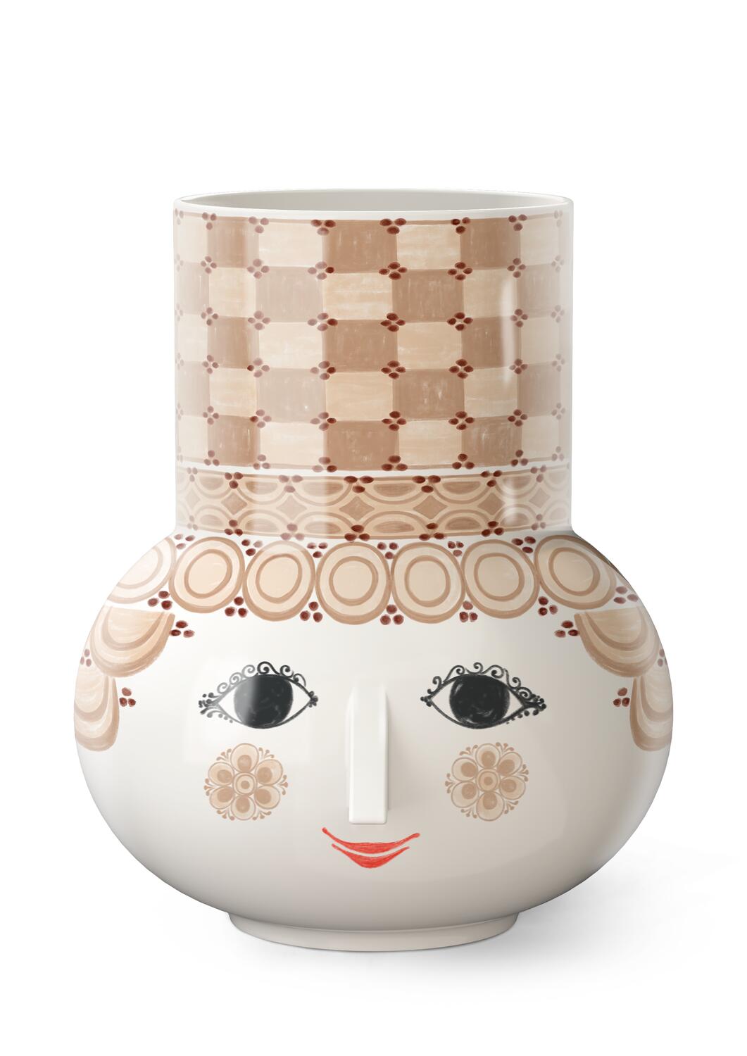 Olga vase, sand - H:35 Olga vase, sand - H:35