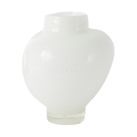 Olsson & Jensen Mila vase lille 19,5 cm Hvid