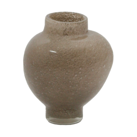 Olsson & Jensen Mila vase lille 19,5 cm Taupe