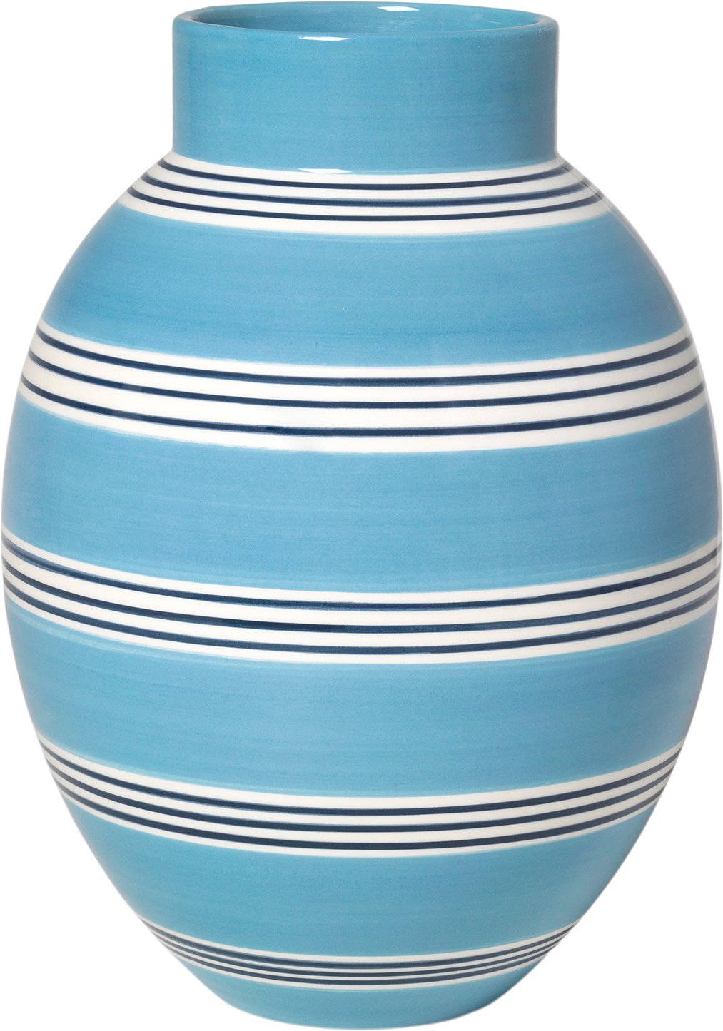 Omaggio Nuovo Vase H30 Mellem blå Omaggio Nuovo Vase H30 Mellem blå