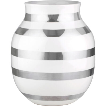Omaggio vase sølv 20 cm.
