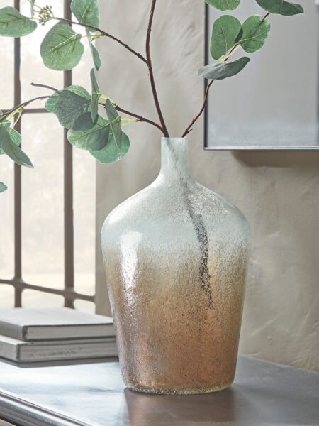 Ombre Gold Vase