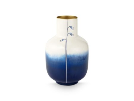 PIP Studio Vase Blue Bird TieDye 30cm