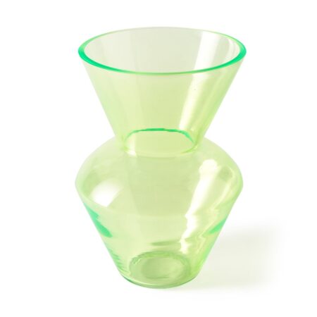 POLSPOTTEN Fat neck vase S 35 cm Grøn