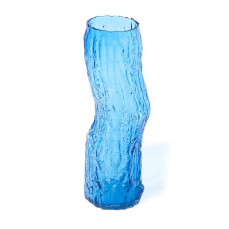 POLSPOTTEN Tree log vase L 62 cm Blå