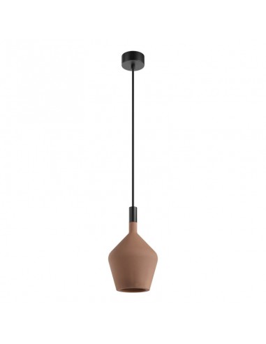 POTTER Udendørs loftlampe i beton Ø15,5 cm 1 x GU10 - Sort/Terracotta
