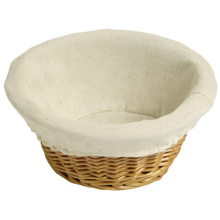 PULSIVA Kurv Alegra rund; 17.5x8 cm (⌀xH); Natur; Rund