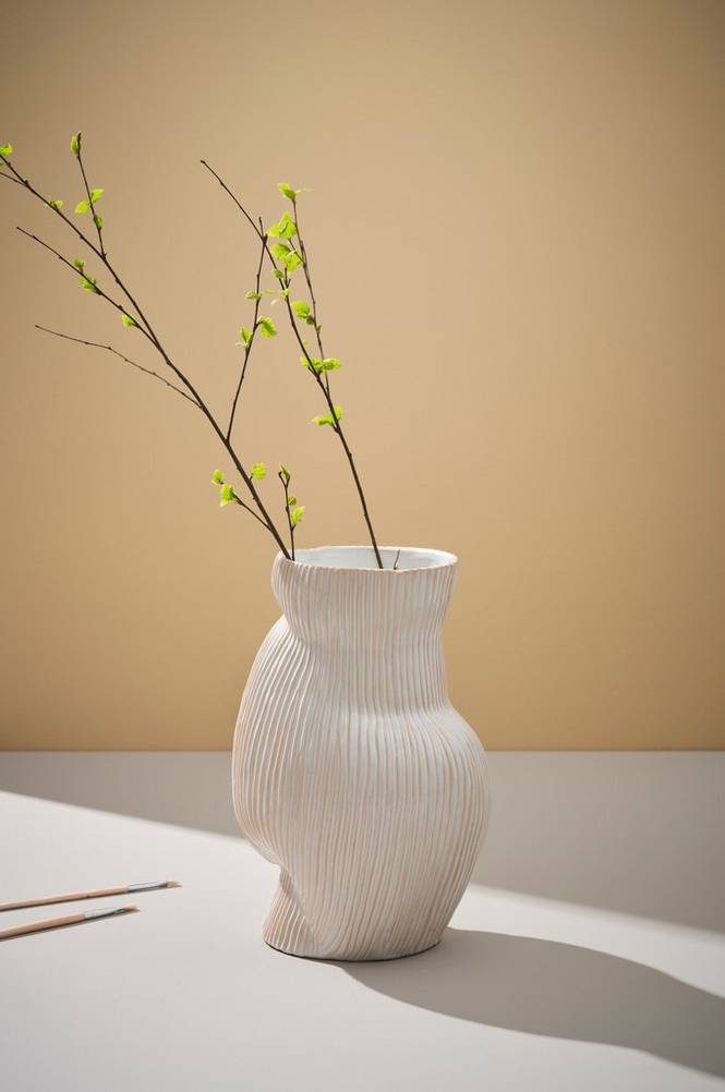 PURE vase Hvid PURE vase Hvid