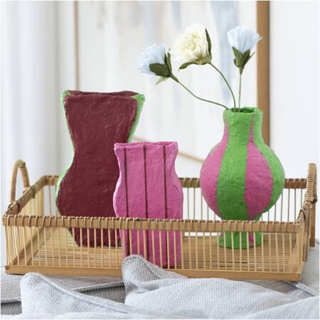 Papmaché Vaser, DIY