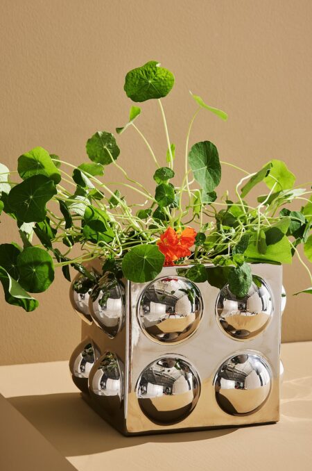 Pastill - Boo vase - S⌀lvfarvet - Urtepotteskjulere & vaser - - Homeroom