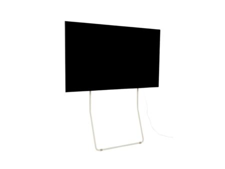Pedestal - Lean PRO - TV-Stander - Pearl - H150 x W78 x D18 cm