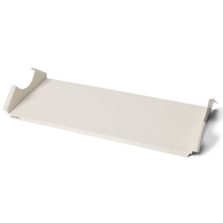 Pedestal Moon Tray Shelf 80x36 cm - Pearl