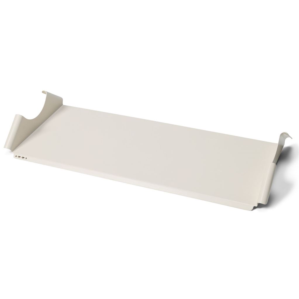 Pedestal Moon Tray Shelf 80x36 cm - Pearl Pedestal Moon Tray Shelf 80x36 cm - Pearl