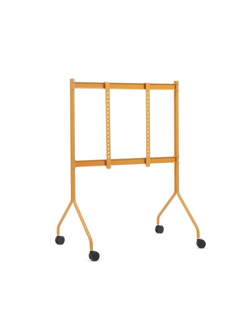 Pedestal Pipe Moon Rollin' TV Stativ 107x78 cm - Apricot Pedestal Pipe Moon Rollin' TV Stativ 107x78 cm - Apricot