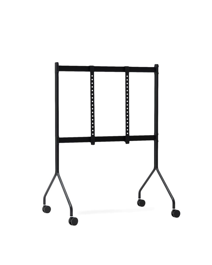 Pedestal Pipe Moon Rollin' TV Stativ 107x78 cm - Charcoal Pedestal Pipe Moon Rollin' TV Stativ 107x78 cm - Charcoal