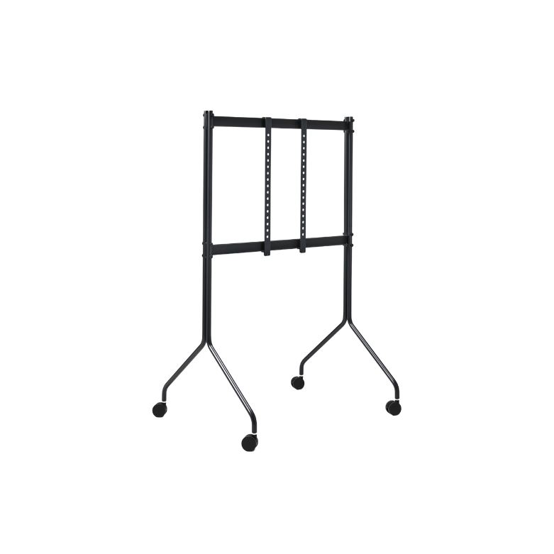 Pedestal Pipe Moon Rollin' Tall TV Stativ 121x78 cm - Charcoal Pedestal Pipe Moon Rollin' Tall TV Stativ 121x78 cm - Charcoal