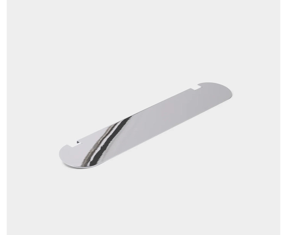 Pedestal Pipe Shelf - Chrome Pedestal Pipe Shelf - Chrome