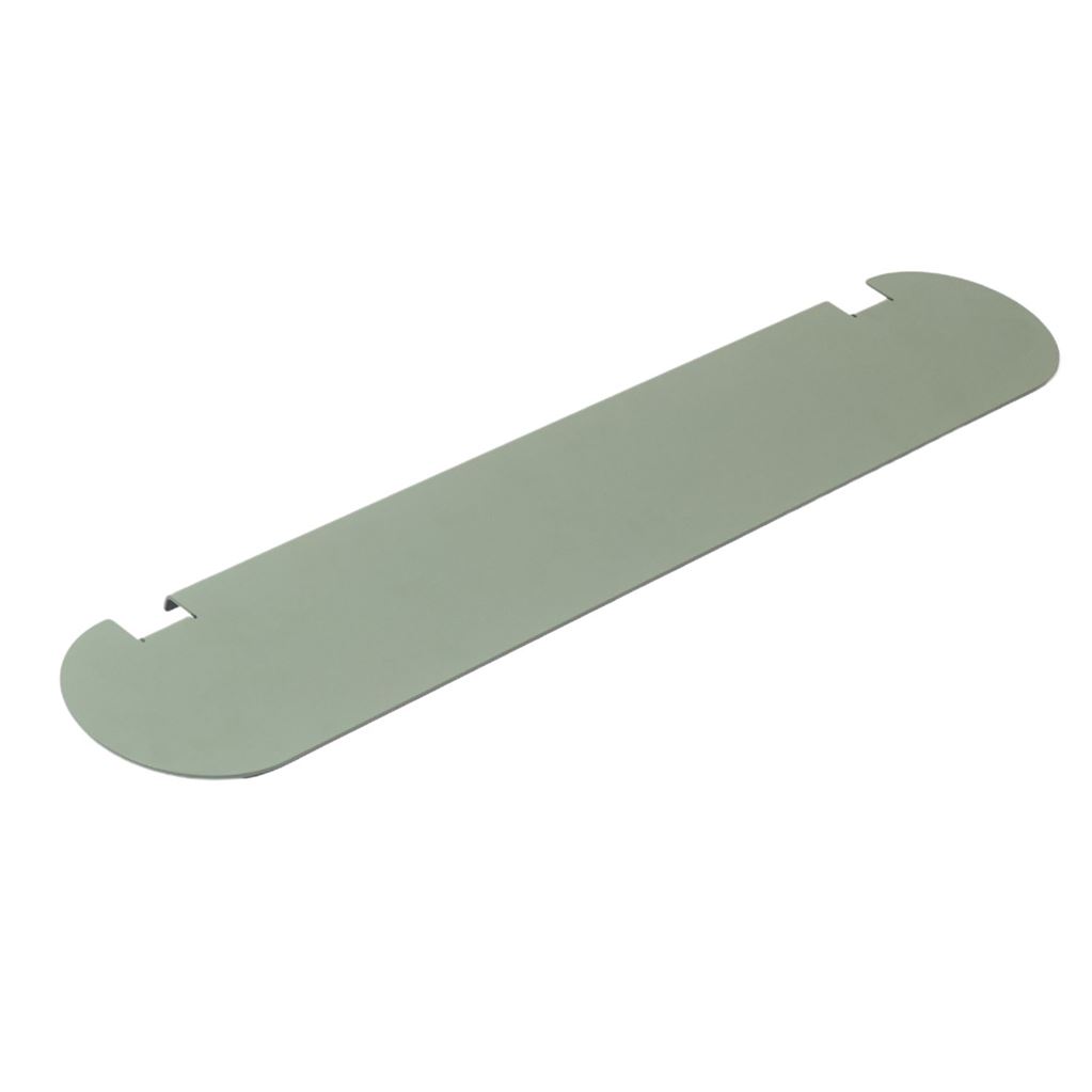 Pedestal Pipe Shelf til TV Stativer 99x18 cm - Mossy Green Pedestal Pipe Shelf til TV Stativer 99x18 cm - Mossy Green