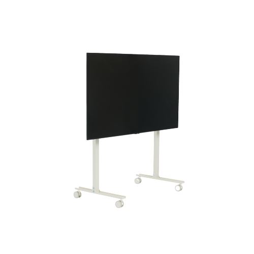 Pedestal Plate Straight Rollin' TV Stativ 107x80 cm - Pearl Pedestal Plate Straight Rollin' TV Stativ 107x80 cm - Pearl