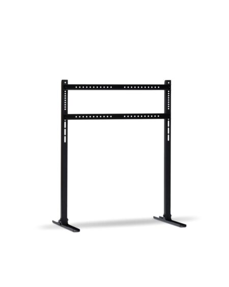 Pedestal Plate Straight Tall TV Stativ 100x80 cm - Charcoal