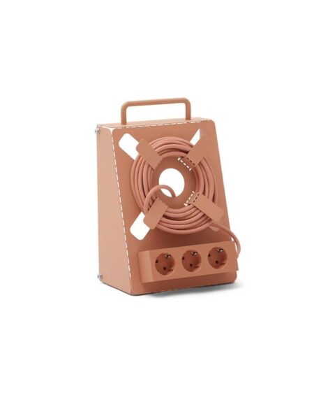 Pedestal Power Cable Stand 28,5x22 cm - Dusty Rose OUTLET