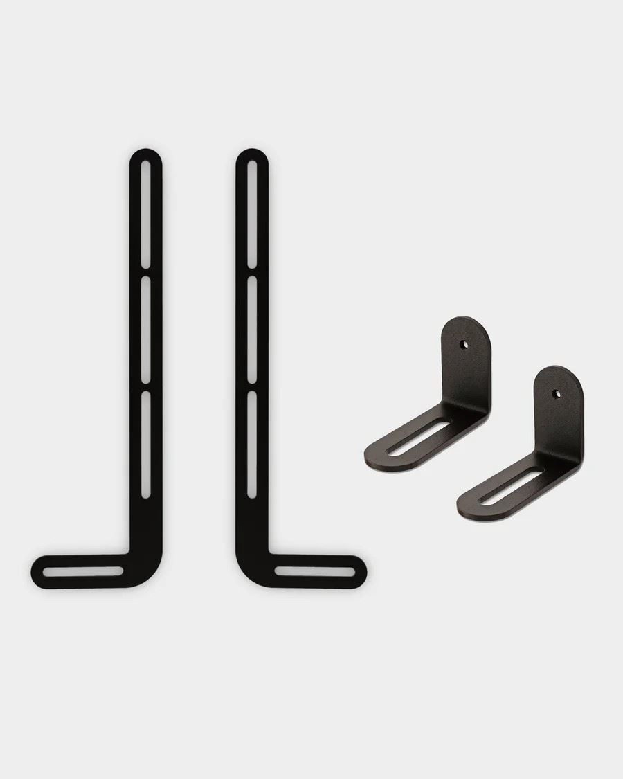 Pedestal Soundbar Bracket Set - Charcoal Pedestal Soundbar Bracket Set - Charcoal