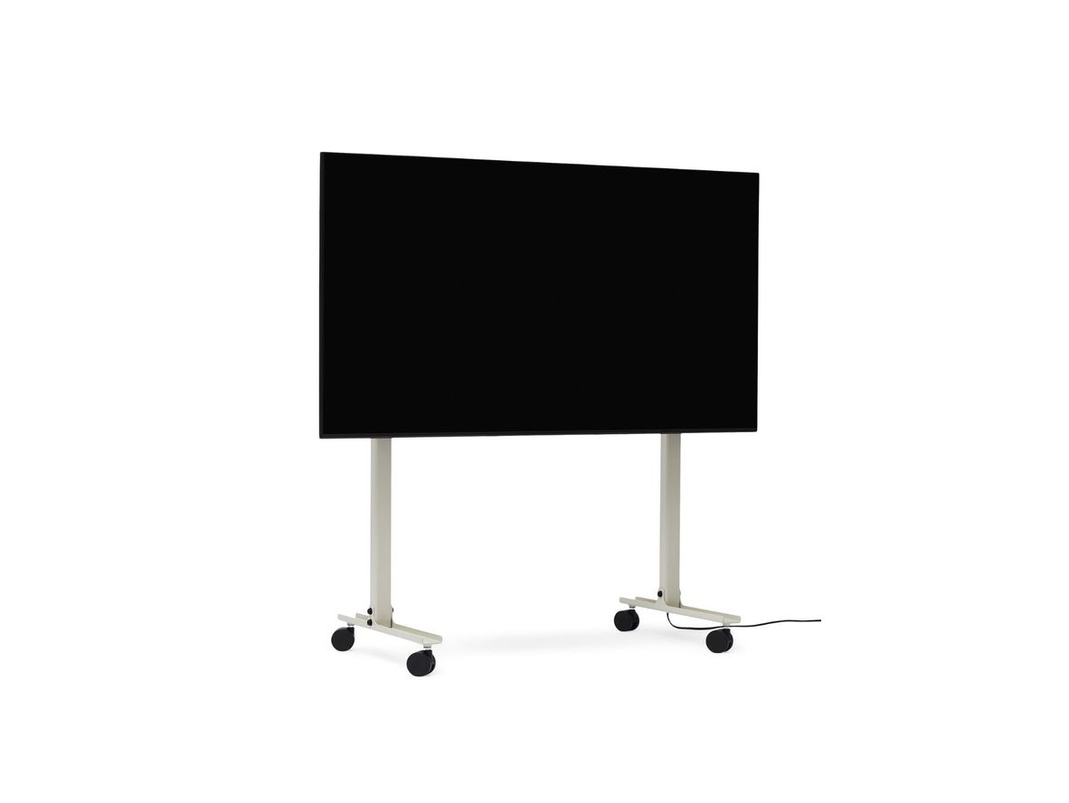 Pedestal - Straight Rollin - TV-Stander - Mushroom - H: 107 x B: 80 x D: 50 cm Pedestal - Straight Rollin - TV-Stander - Mushroom - H: 107 x B: 80 x D: 50 cm