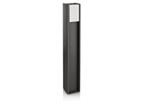 Philips EcoMoods Bridge søjlelampe 14 W E27, uden pære, Udendørs piedestal/postbelysning, Anthracit, Aluminium, IP44, Have, I