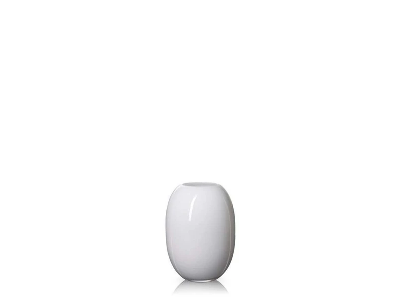 Piet Hein - Super Vase H10 Glass/White Piet Hein - Super Vase H10 Glass/White