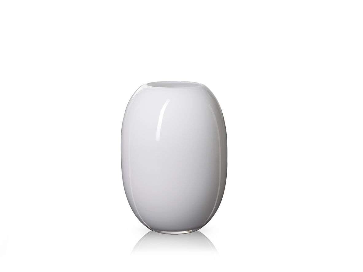 Piet Hein - Super Vase H20 Glass/White Piet Hein - Super Vase H20 Glass/White