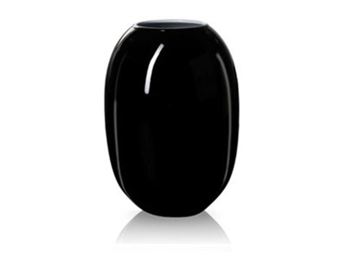 Piet Hein - Vase Glas - Vase - Vase glas 30 cm - SORT-OPAL - H30 x W21.9 D21.9 cm Piet Hein - Vase Glas - Vase - Vase glas 30 cm - SORT-OPAL - H30 x W21.9 D21.9 cm